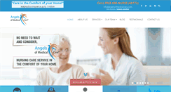 Desktop Screenshot of angelsofmedicalcare.com